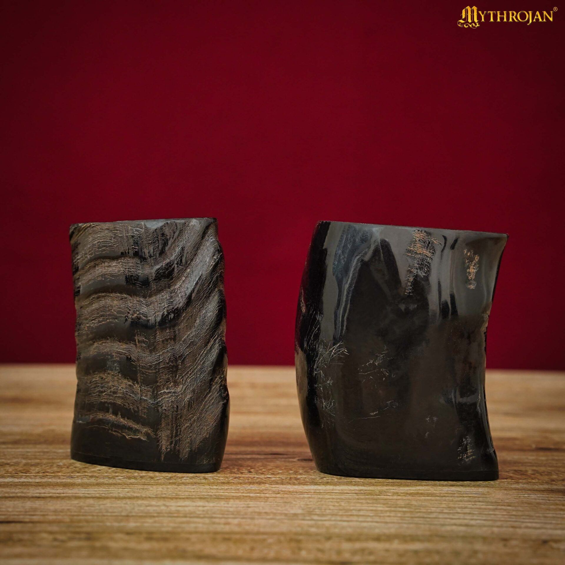 Buffalo Drinking Horn Shots-300847-2SET Buffalo Horn