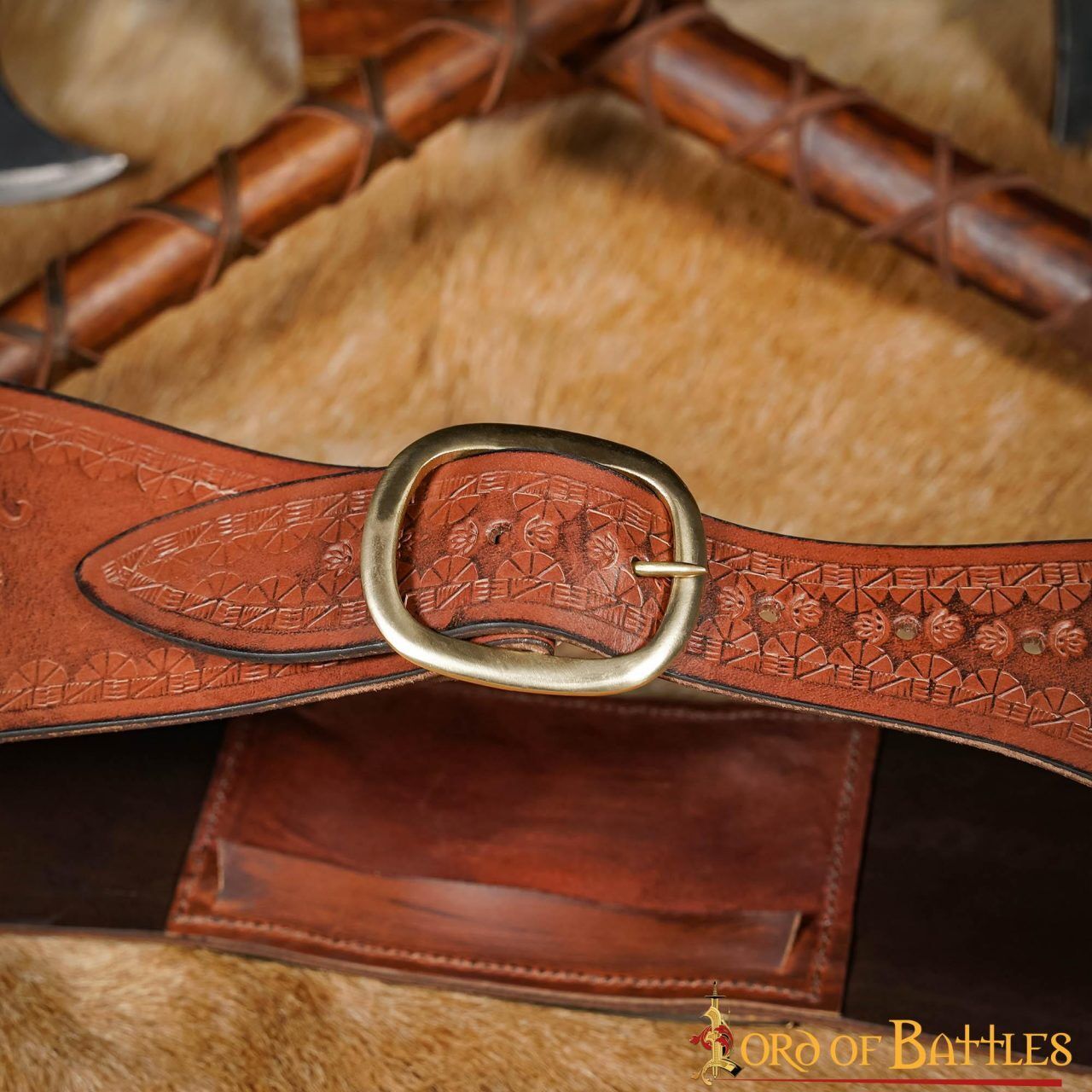 Fantasy Barbarian Genuine Leather Belt Fantasy Barbarian Genuine Leather Belt