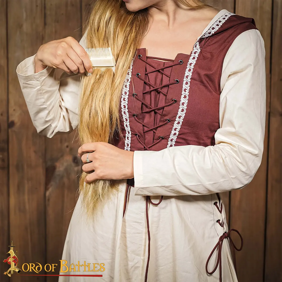 Viking Double Sided Bone Comb Grooming Tool for Beard and Hair Viking Double Sided Bone Comb Grooming Tool for Beard and Hair - Image 4