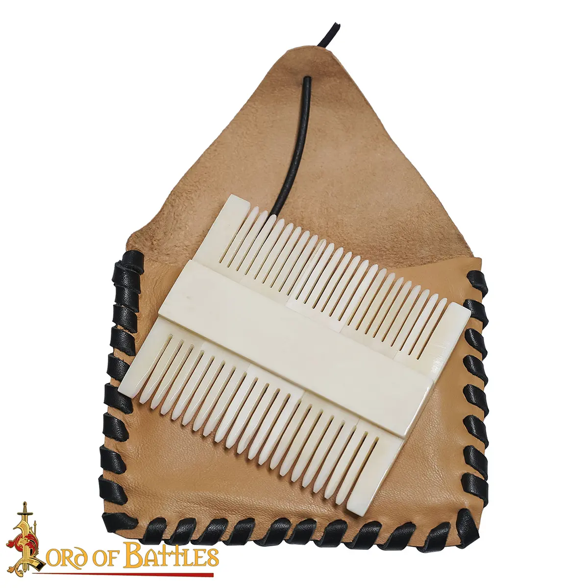 Viking Double Sided Bone Comb Grooming Tool for Beard and Hair Viking Double Sided Bone Comb Grooming Tool for Beard and Hair - Image 6