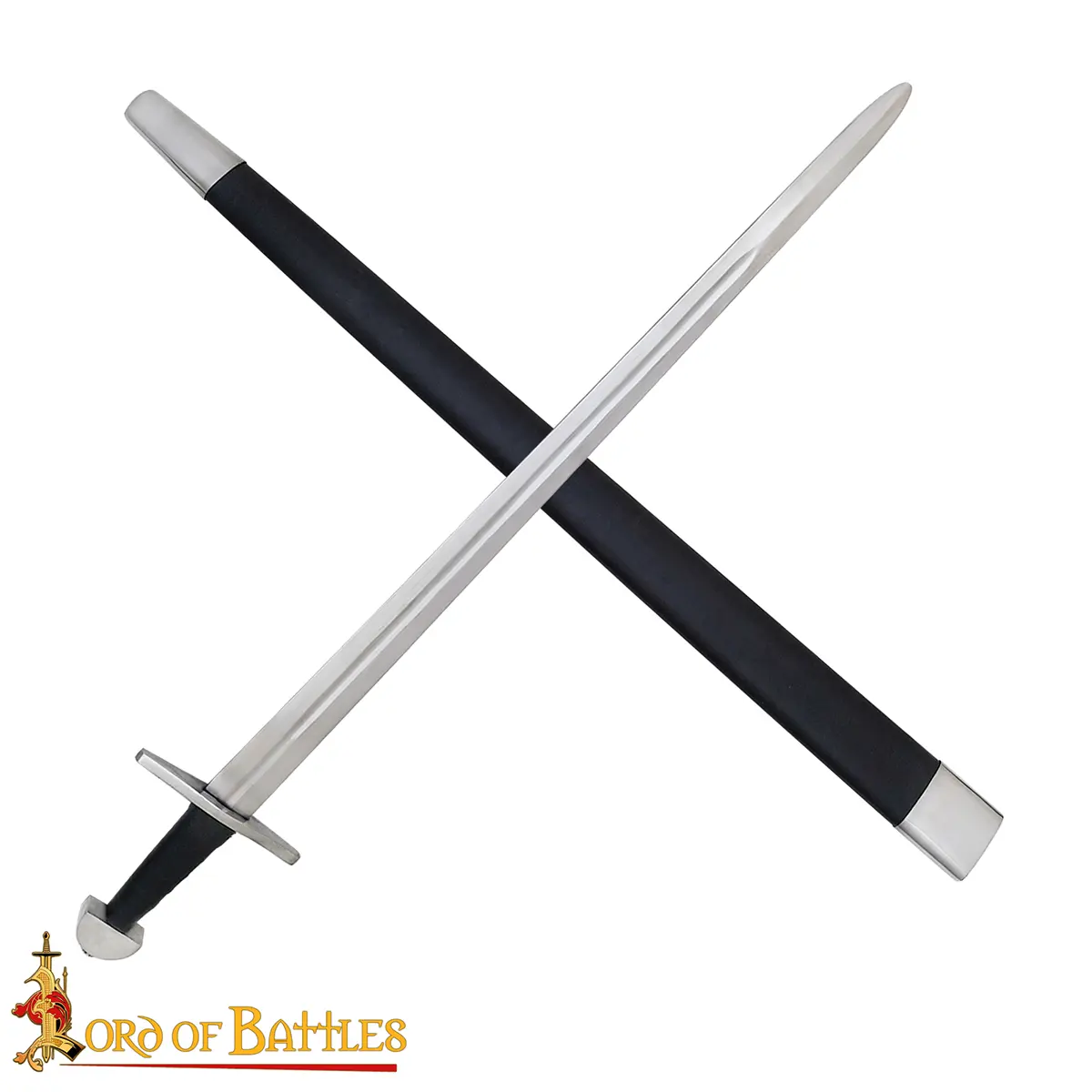 Traditionally Hand-Forged Viking Sword with Scabbard – 38 inch Fully Tempered Steel Blade Traditionally Hand-Forged Viking Sword with Scabbard – 38 inch Fully Tempered Steel Blade - Image 4