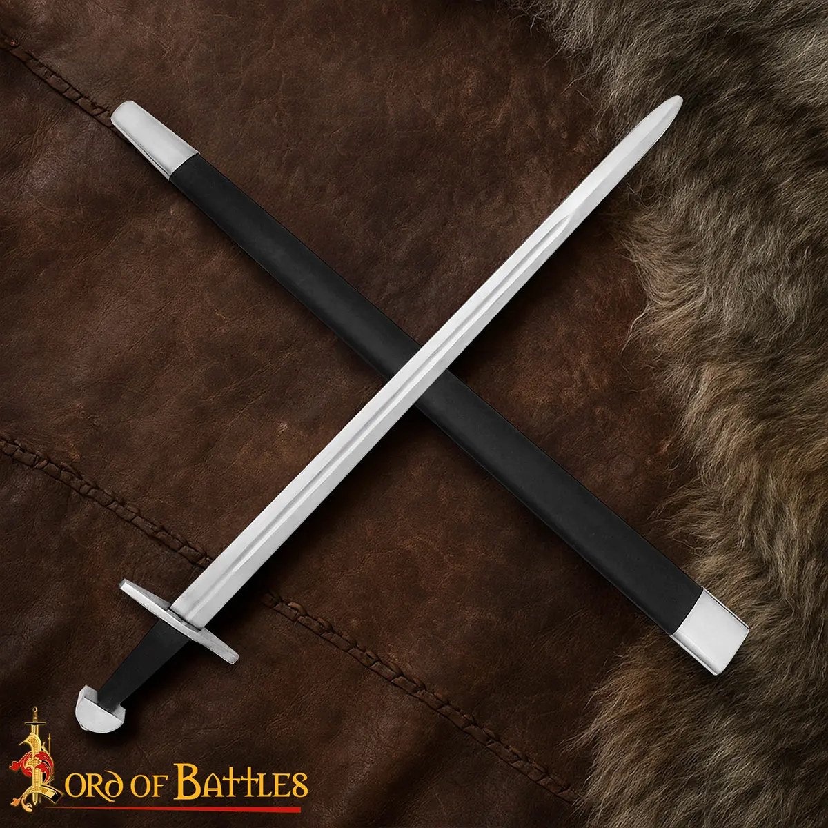 Traditionally Hand-Forged Viking Sword with Scabbard – 38 inch Fully Tempered Steel Blade Traditionally Hand-Forged Viking Sword with Scabbard – 38 inch Fully Tempered Steel Blade - Image 7