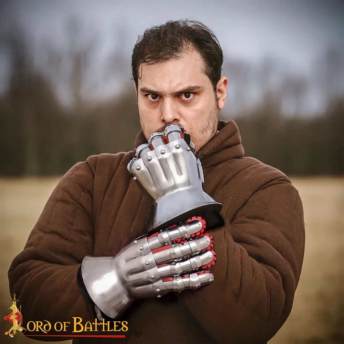 14th Century Hourglass Gauntlets, Articulated Knight’s Gloves – Gothic Armour 14th Century Hourglass Gauntlets, Articulated Knight’s Gloves – Gothic Armour - Image 5