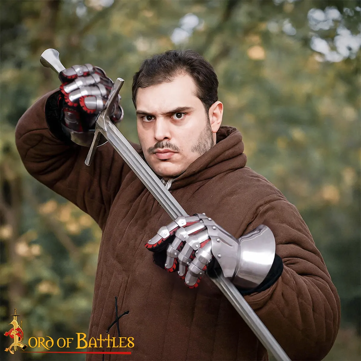 14th Century Hourglass Gauntlets, Articulated Knight’s Gloves – Gothic Armour 14th Century Hourglass Gauntlets, Articulated Knight’s Gloves – Gothic Armour - Image 7