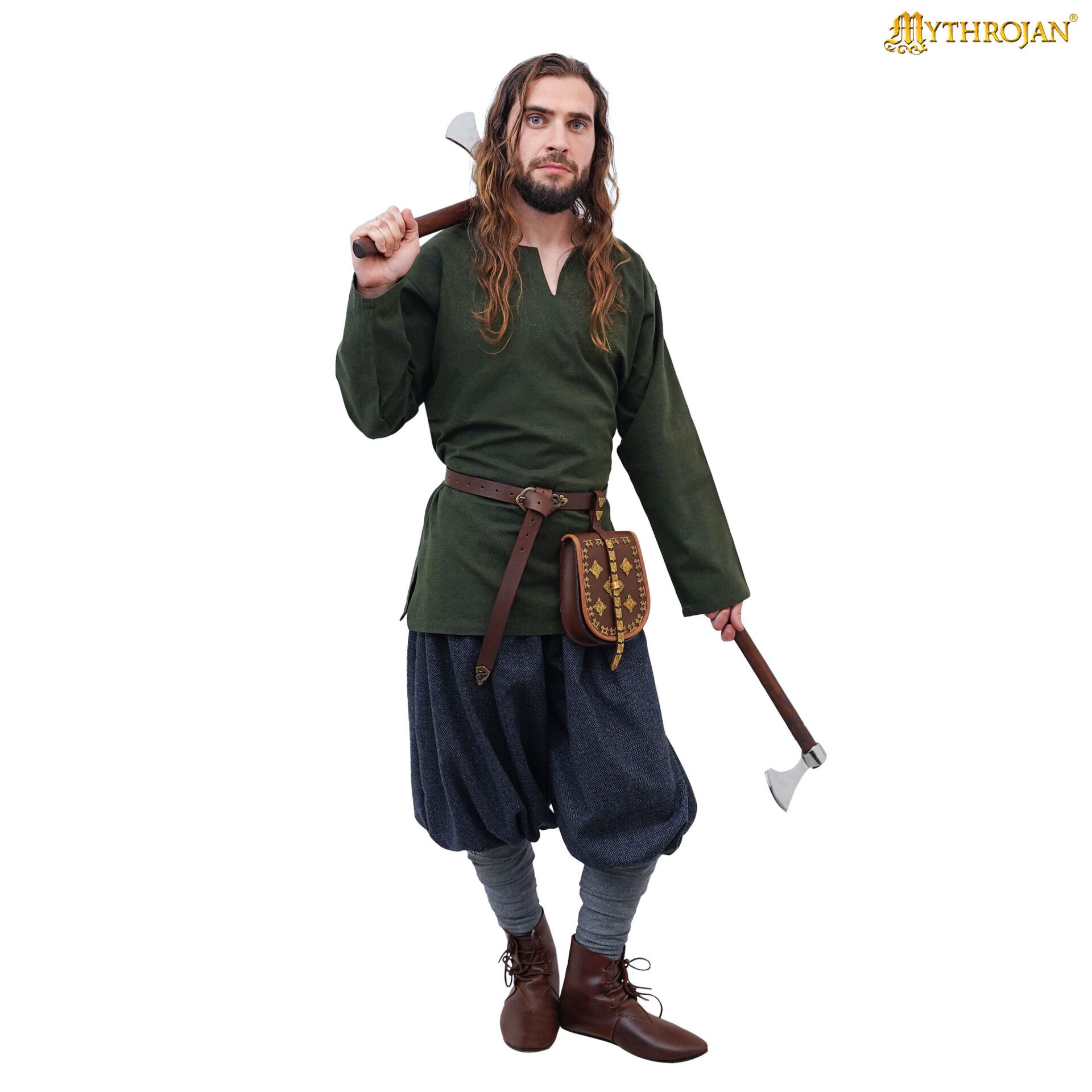 Medieval Tunics-301094GN 3 Greenwood Sentinel