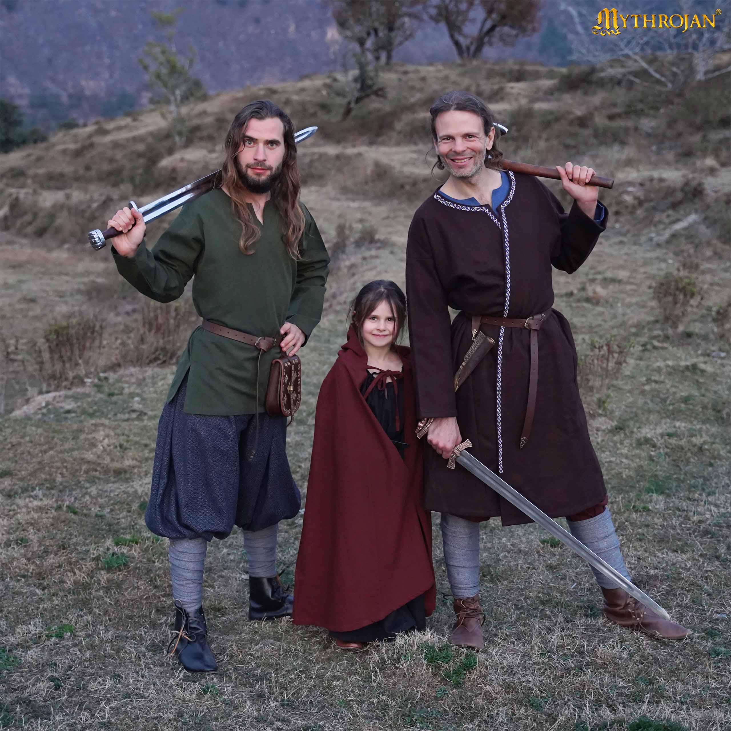 Medieval Tunics-301094GN 4 Greenwood Sentinel