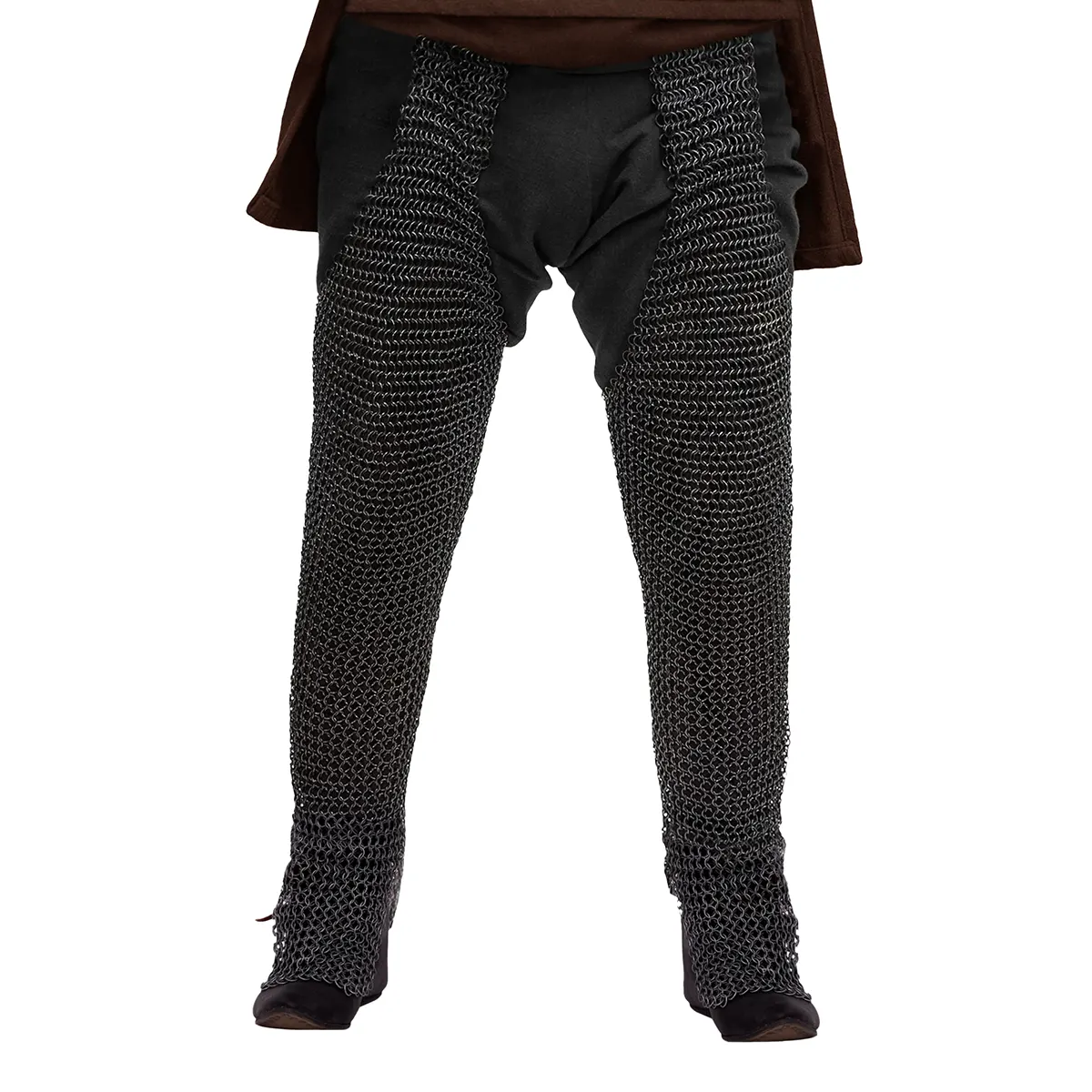 532BK-Featured Butted chainmail leggings
