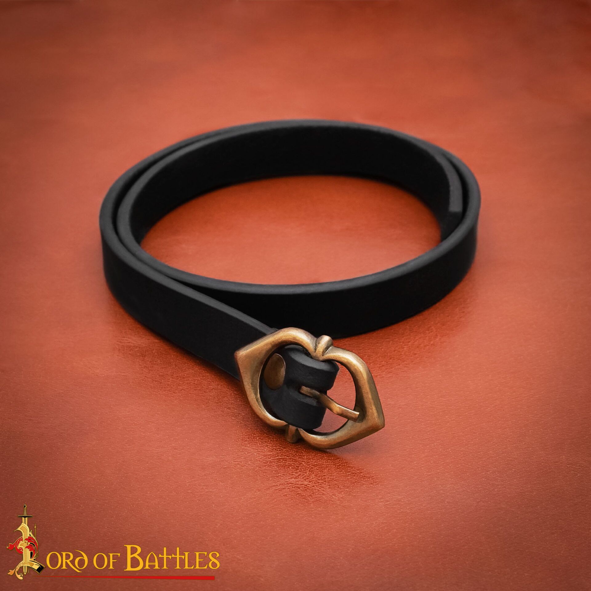 14th Century Medieval Antique Brass Buckles-8901A-5pcs 4 Brass Diamond Loop Buckles