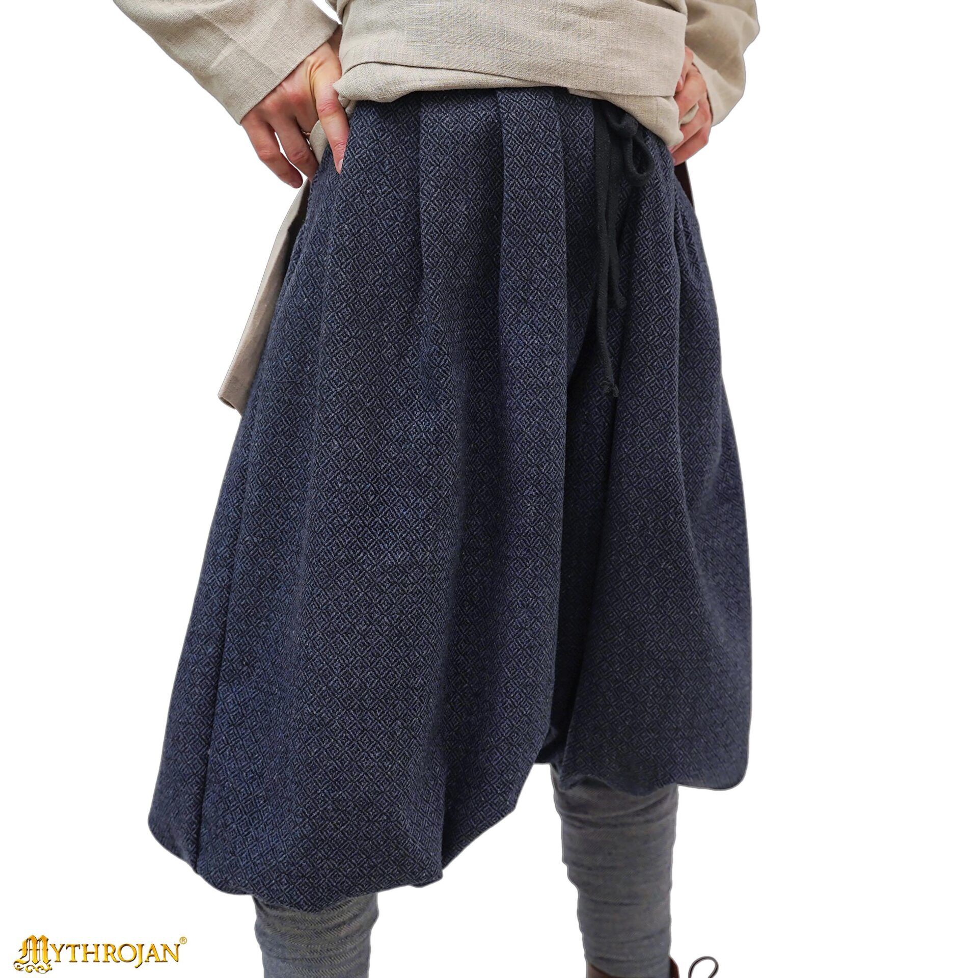 Haithabu Viking Diamond Twill Baggy Pants-301111BL 3 Baggy Pants