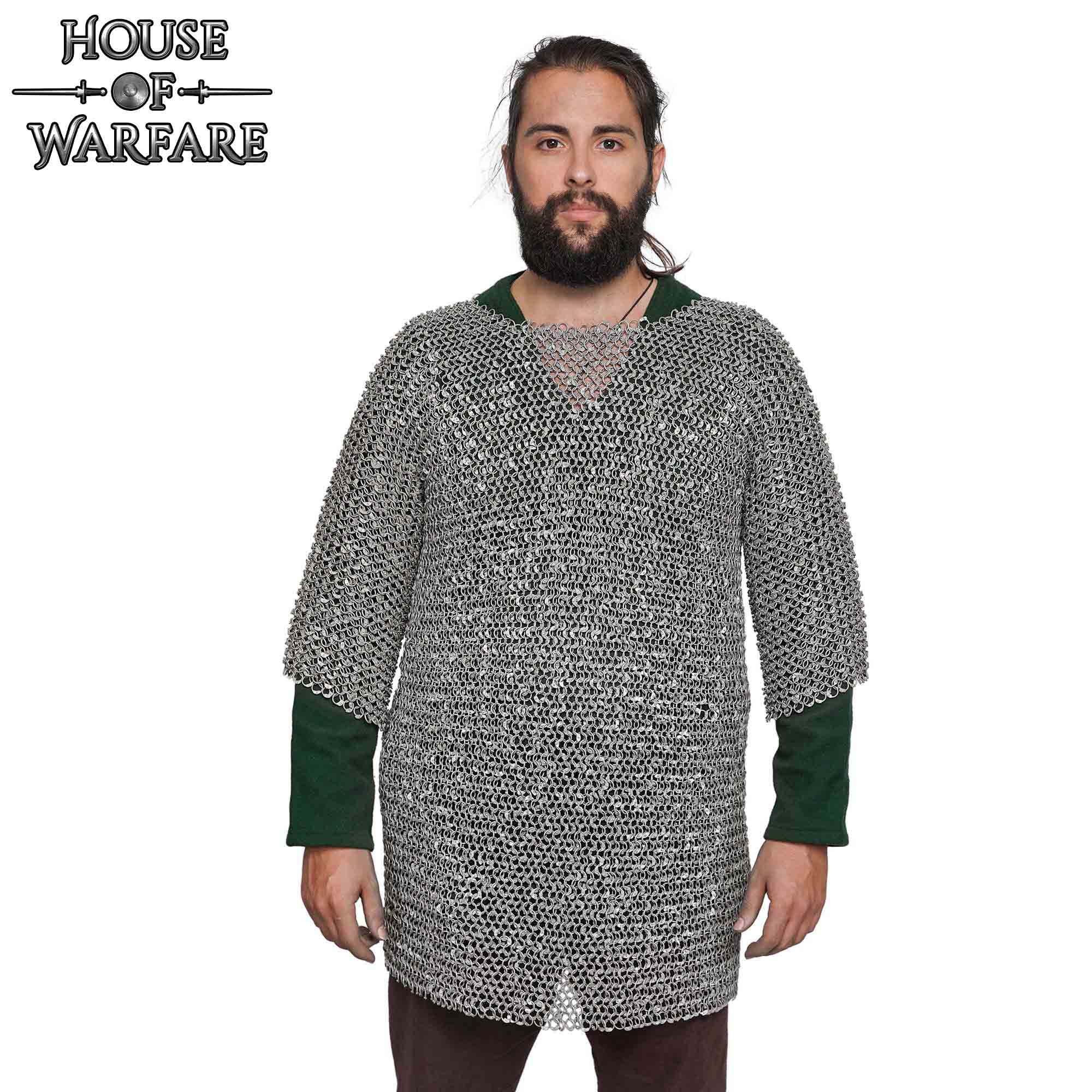 Medieval Haubergeon-700590 3 Chainmail Haubergeon
