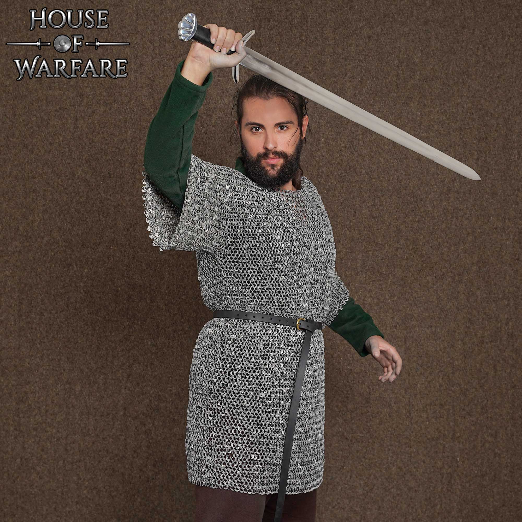 Medieval Haubergeon-700590 4 Chainmail Haubergeon