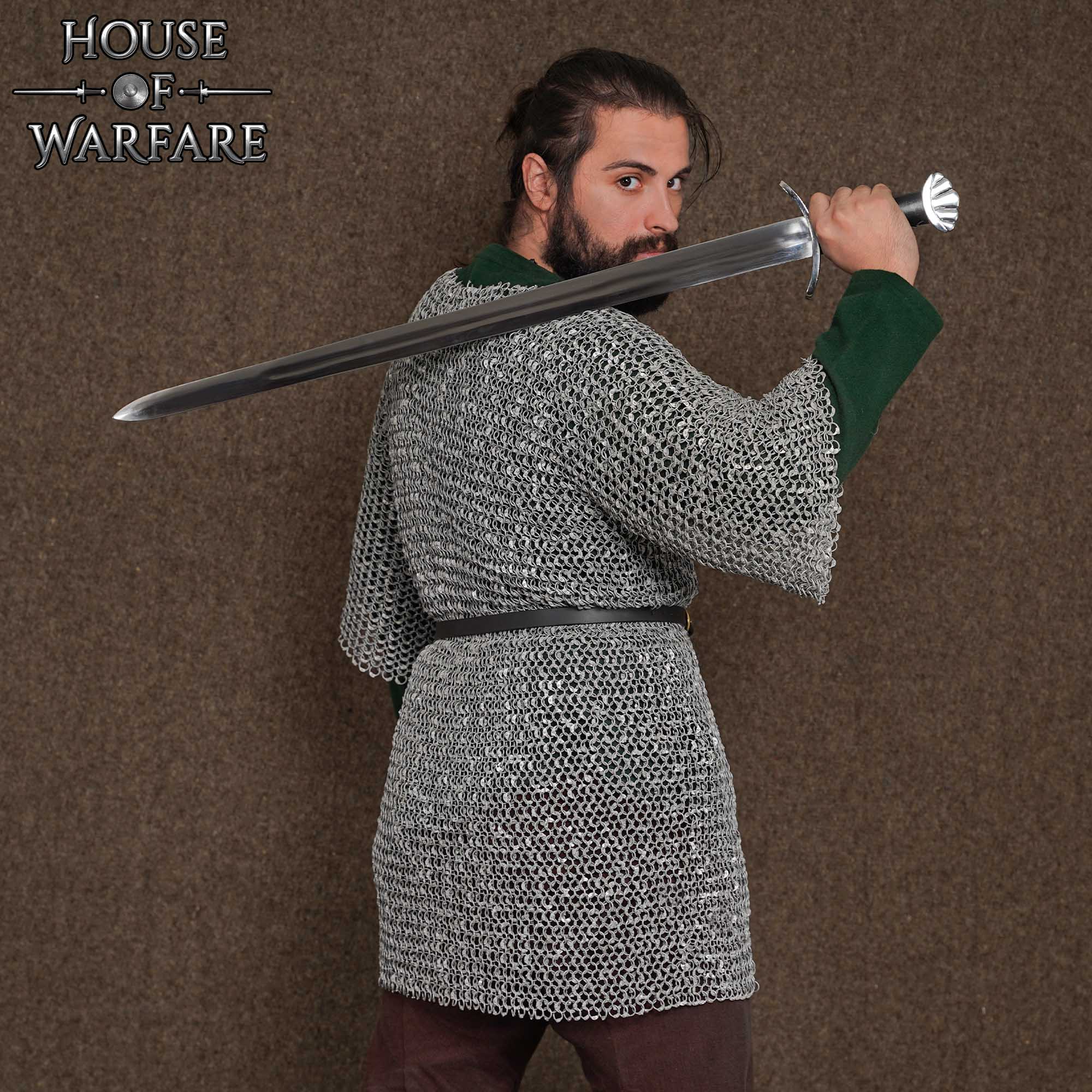 Medieval Haubergeon-700590 6 Chainmail Haubergeon