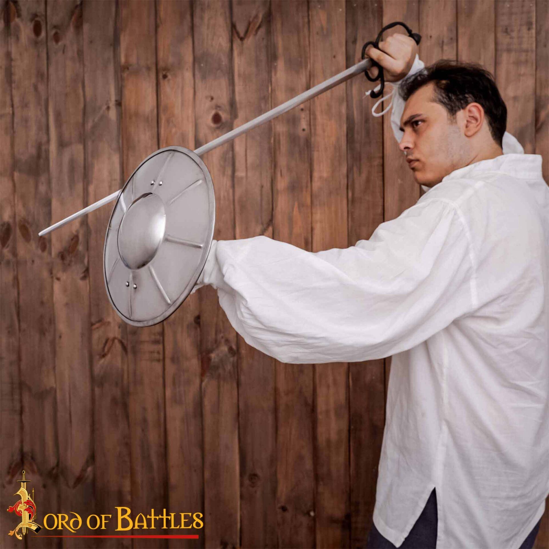 Medieval Shields-2131P16 1 fluted buckler