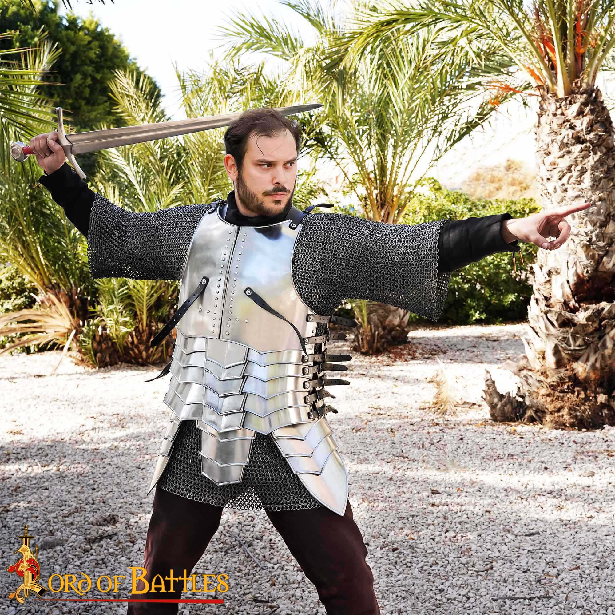 Medieval Fantasy Steel Cuirass-9105P 1 Cuirass