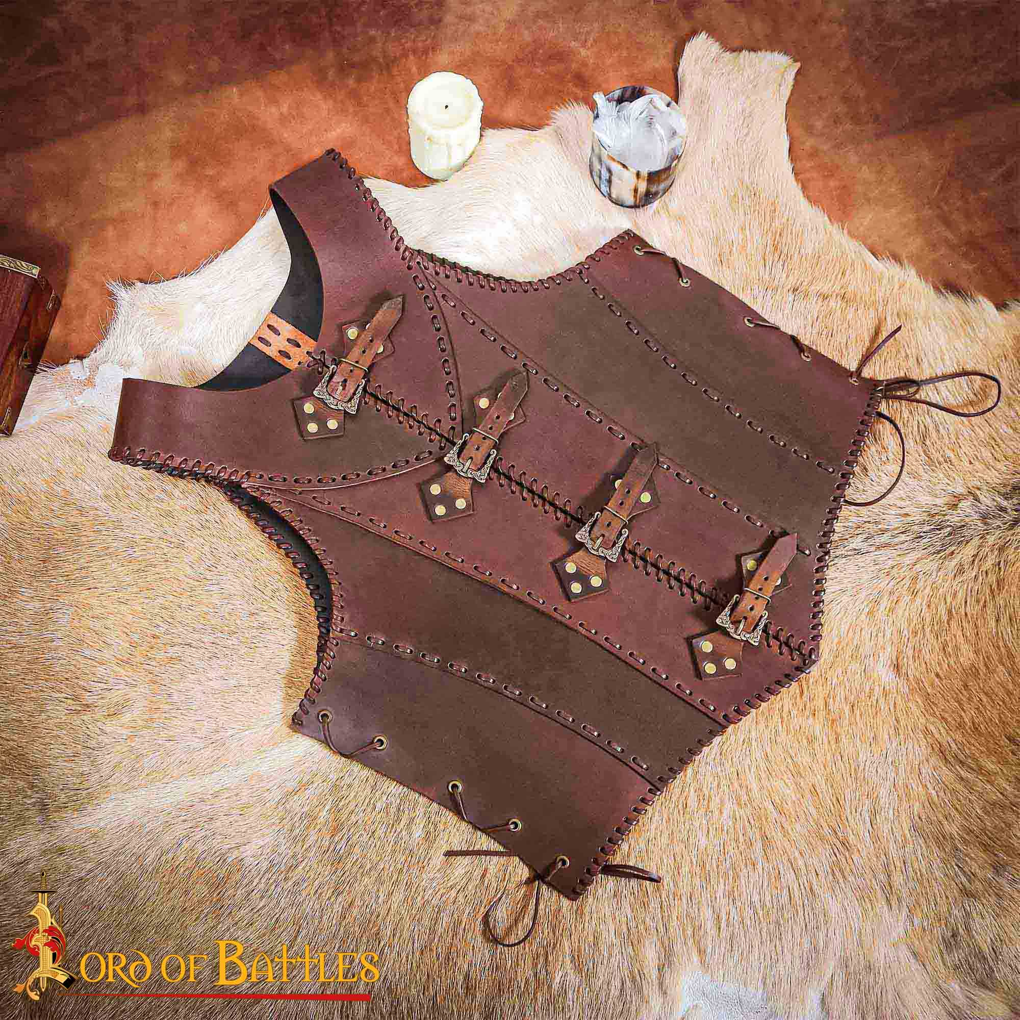 16th Century Stitched Leather Cuirass-25937CBR 1 Cuirass