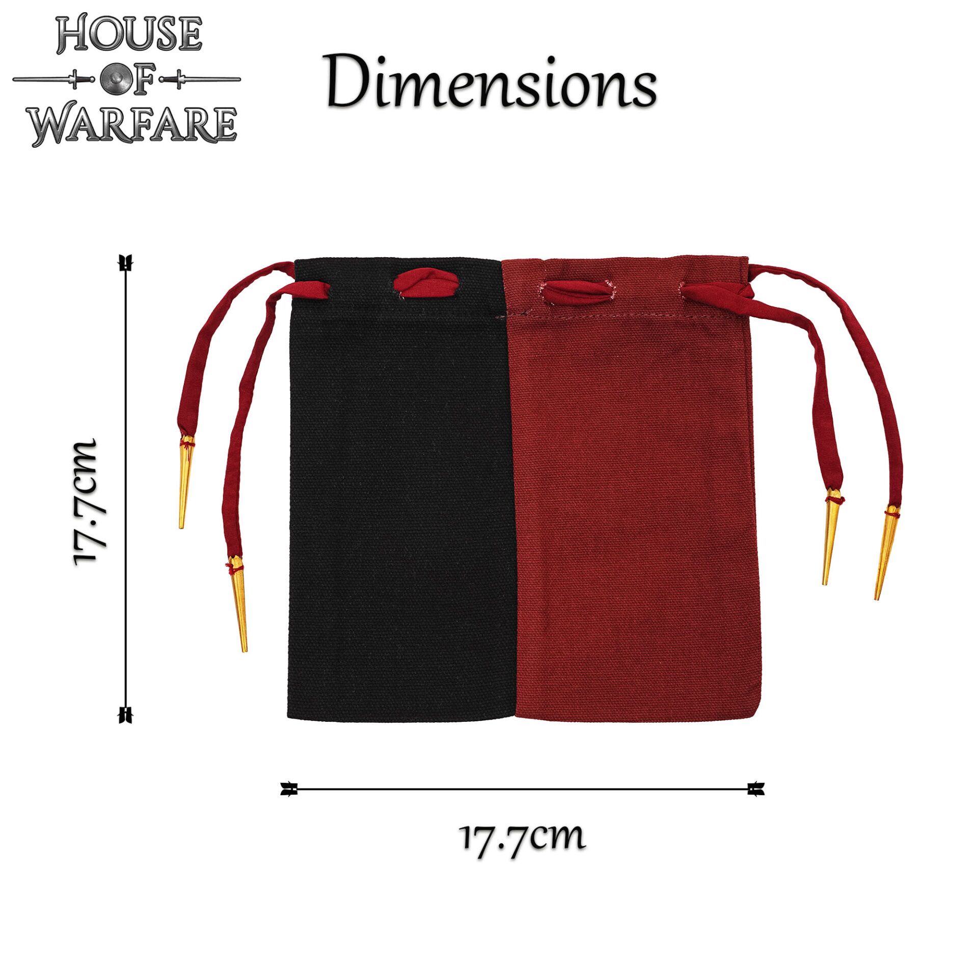 Medieval Pouch With Drawstring-701554 2 Canvas Drawstring Pouch