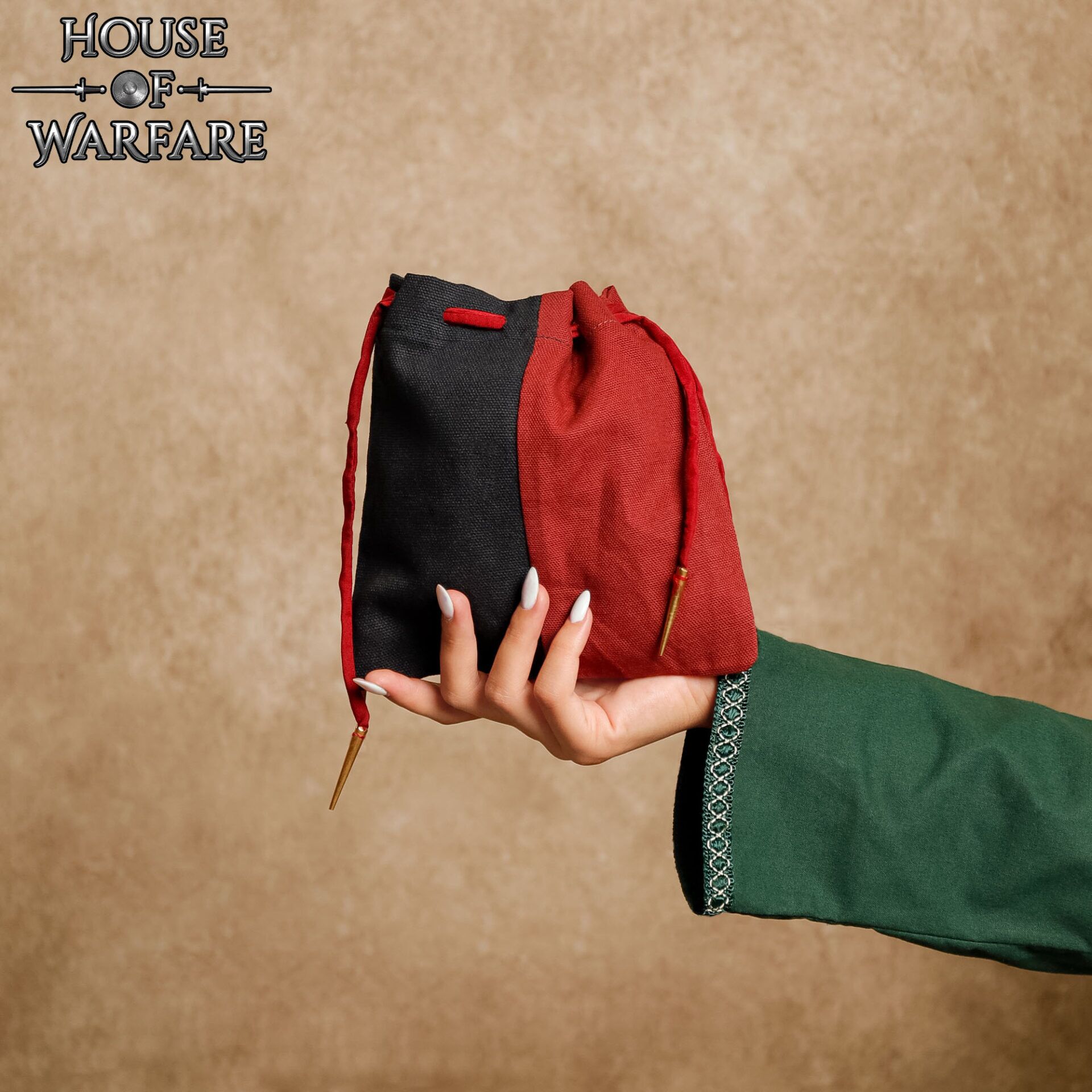 Medieval Pouch With Drawstring-701554 Canvas Drawstring Pouch