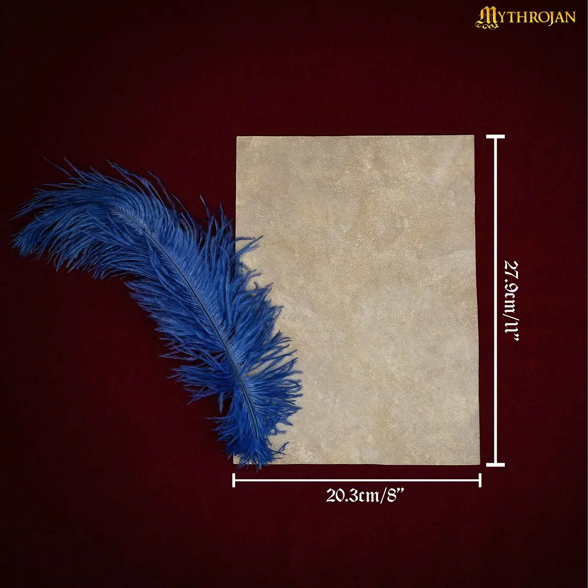 Medieval Goat Skin Parchment Sheet – 8 × 11 inches – Authentic Writing Surface for Scrolls, Maps & Calligraphy - Image 2