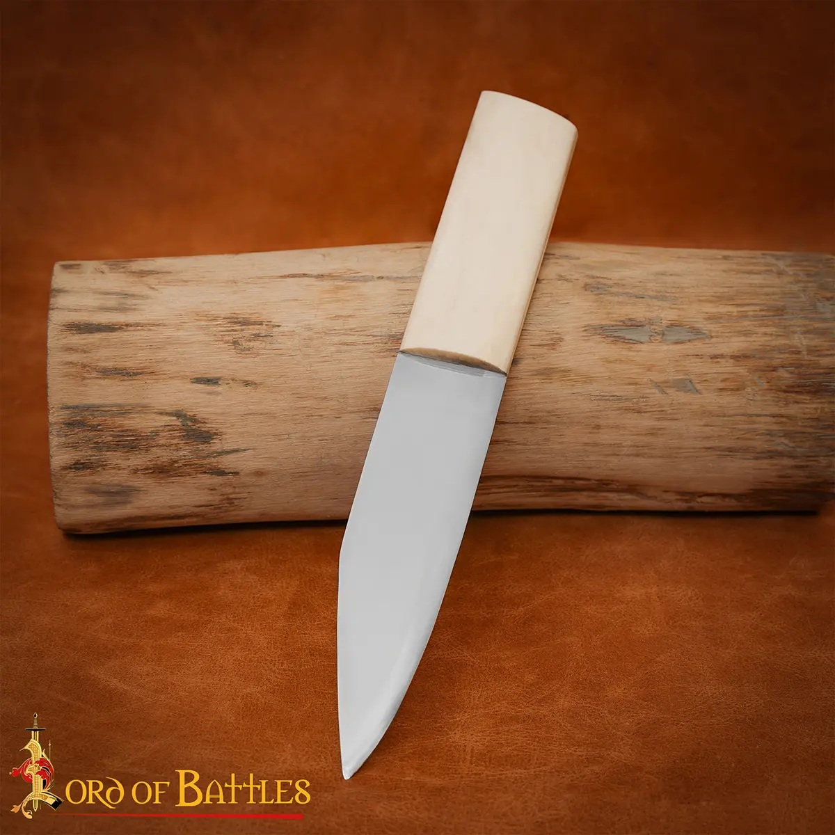 Handcrafted Genuine Bone Knife Handle, Medieval Knife Making & DIY Replacement - Image 4