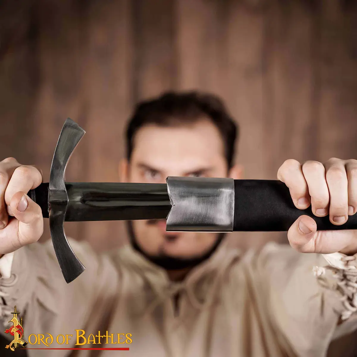 Medieval Historic Dagger with Scabbard – Decorative Steel Collectible - Image 5