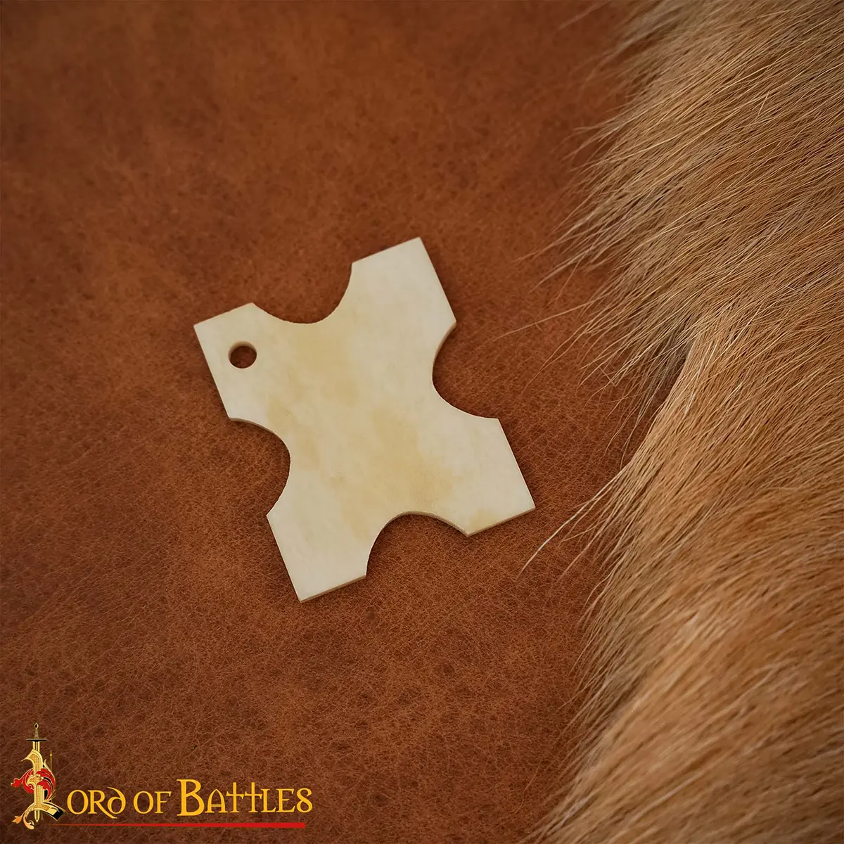 Bone Thread Winder - Viking Weaving Tablet - Image 4