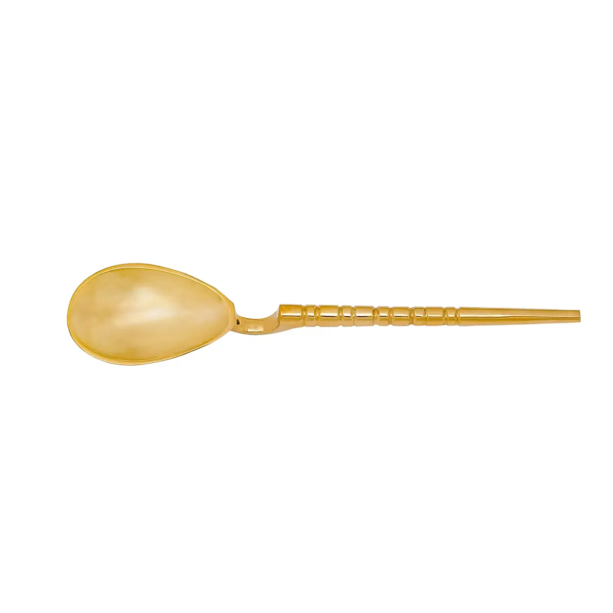 701023 (1) Medieval Brass Spoon