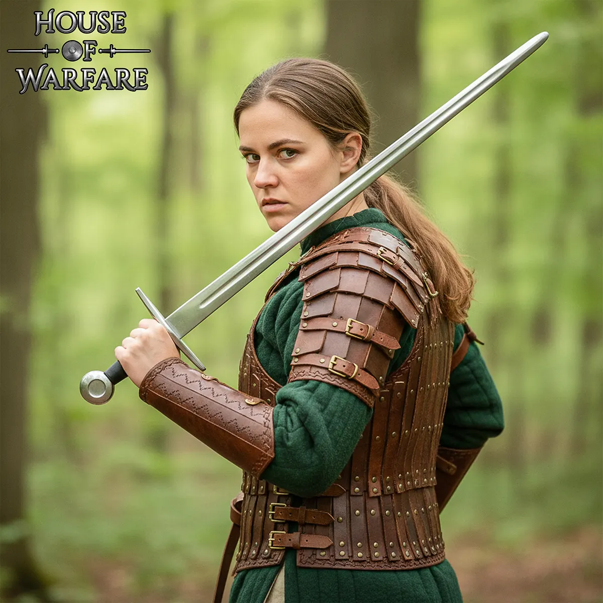 Viking Sword with Scabbard Fully Tempered Steel Blade - Image 7