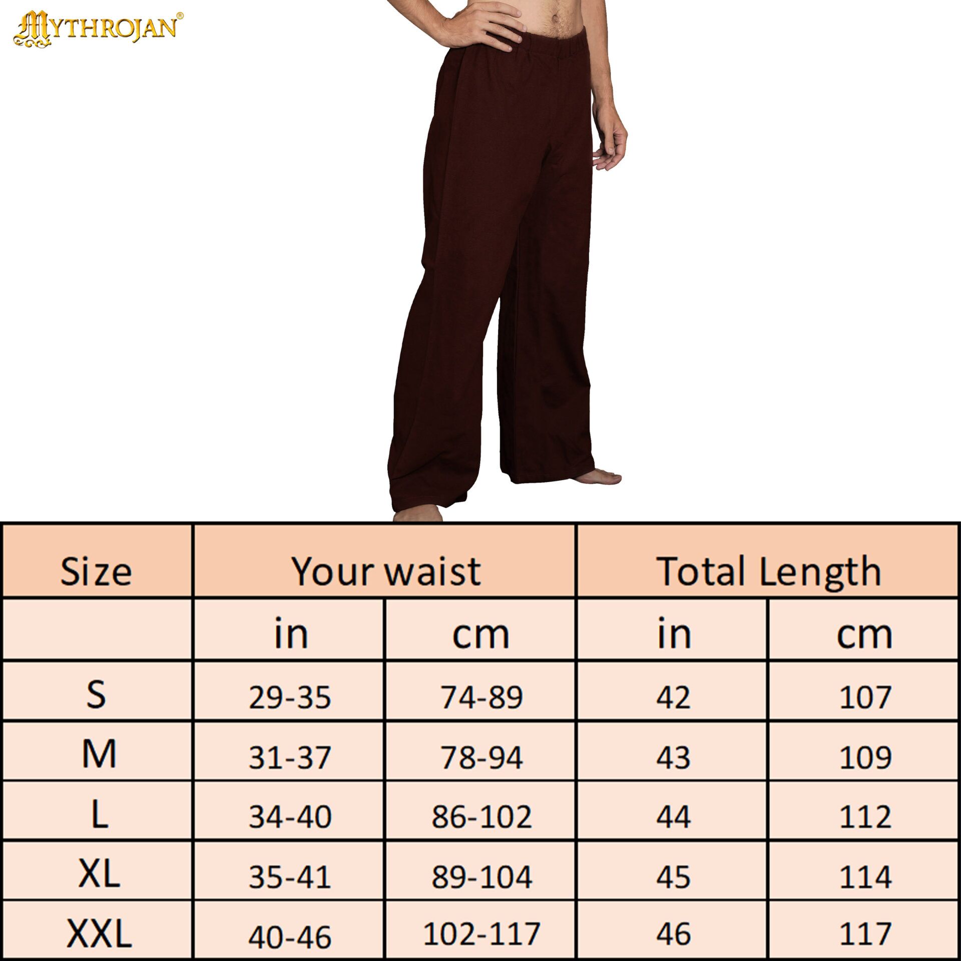 Late Medieval 15th Century Trouser-300737BR 2 Cotton Trousers