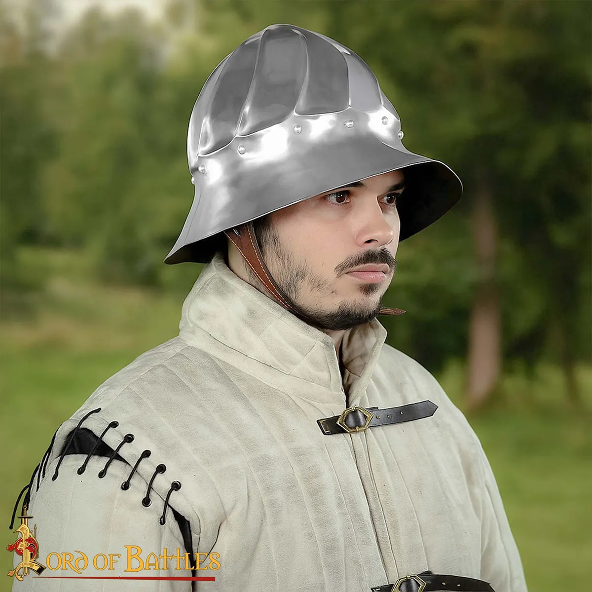 Burgundian Kettle Helmet - 15th Century - Image 6