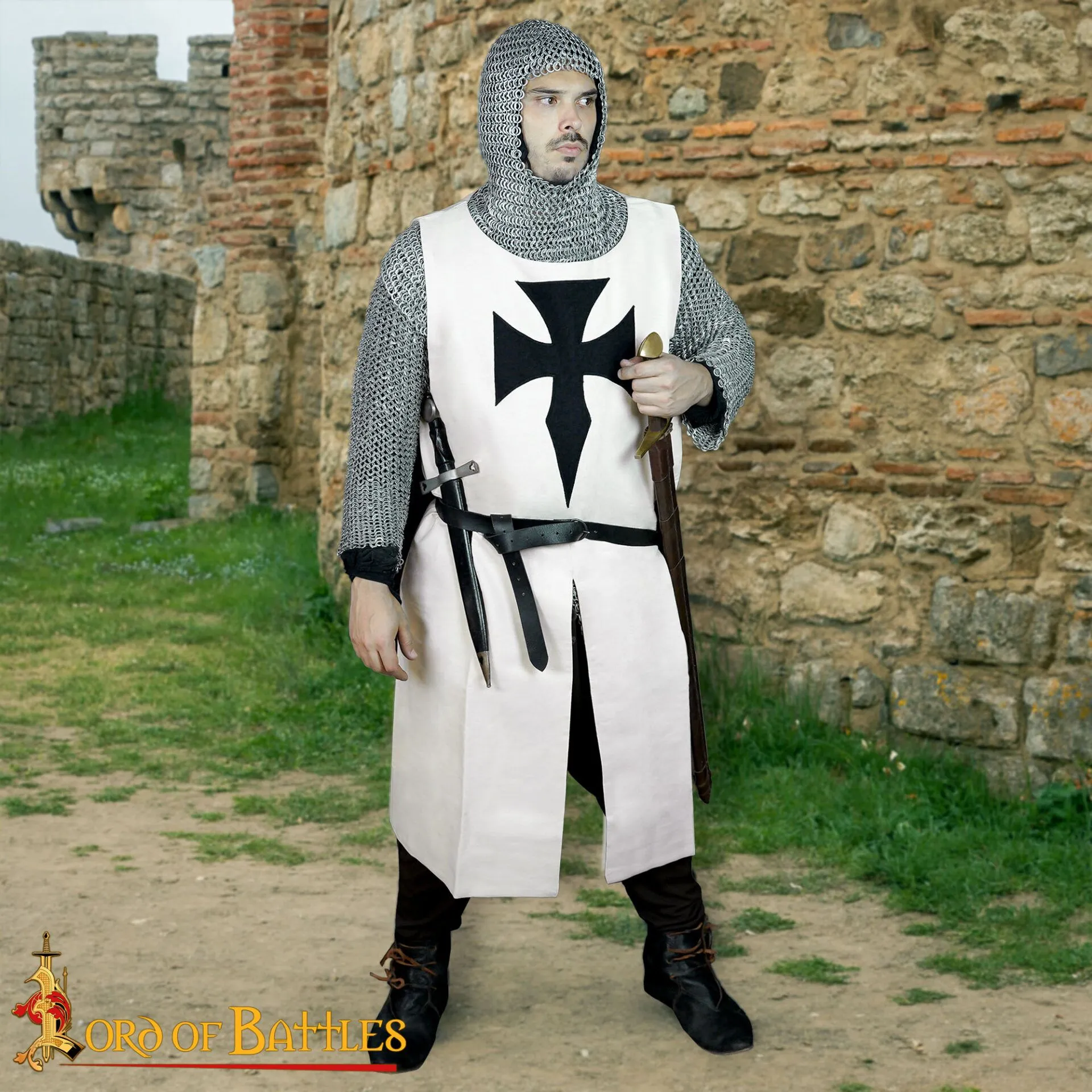 Medieval Teutonic Knight Canvas Cotton Tabard-60288 Teutonic Knights Surcoat