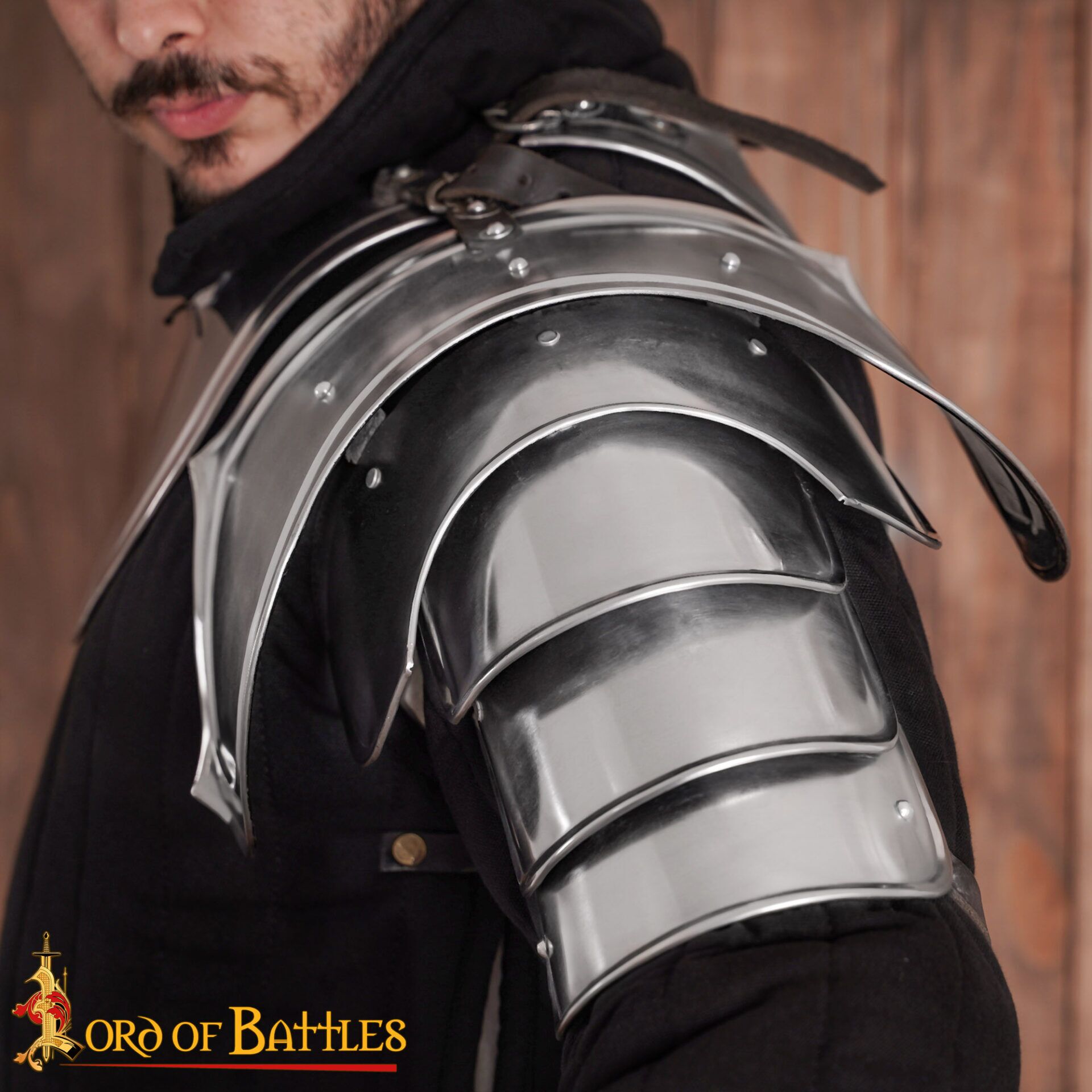 Medieval Pauldrons-9201 5 Knightly Pauldrons