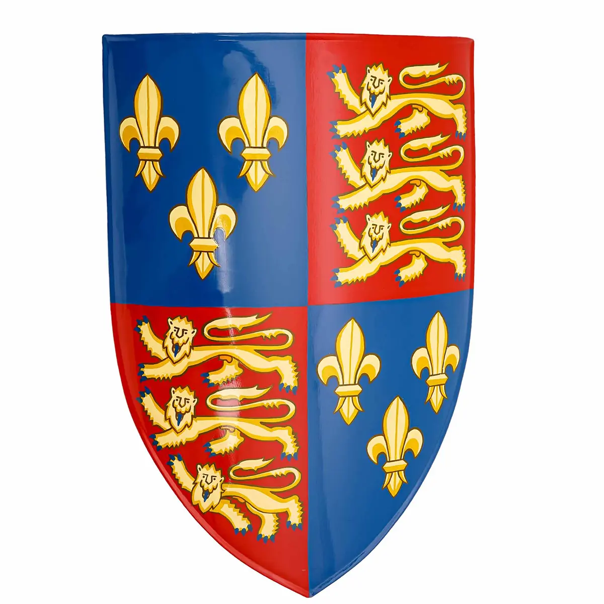 Edward Shield - Heraldric Steel Heater Shield Edward Shield - Heraldric Steel Heater Shield