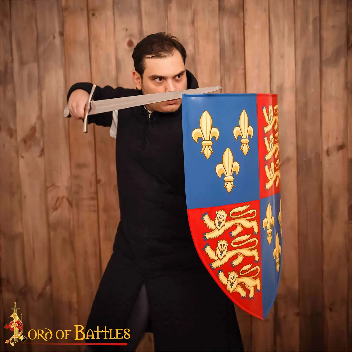 Edward Shield - Heraldric Steel Heater Shield Edward Shield - Heraldric Steel Heater Shield - Image 4