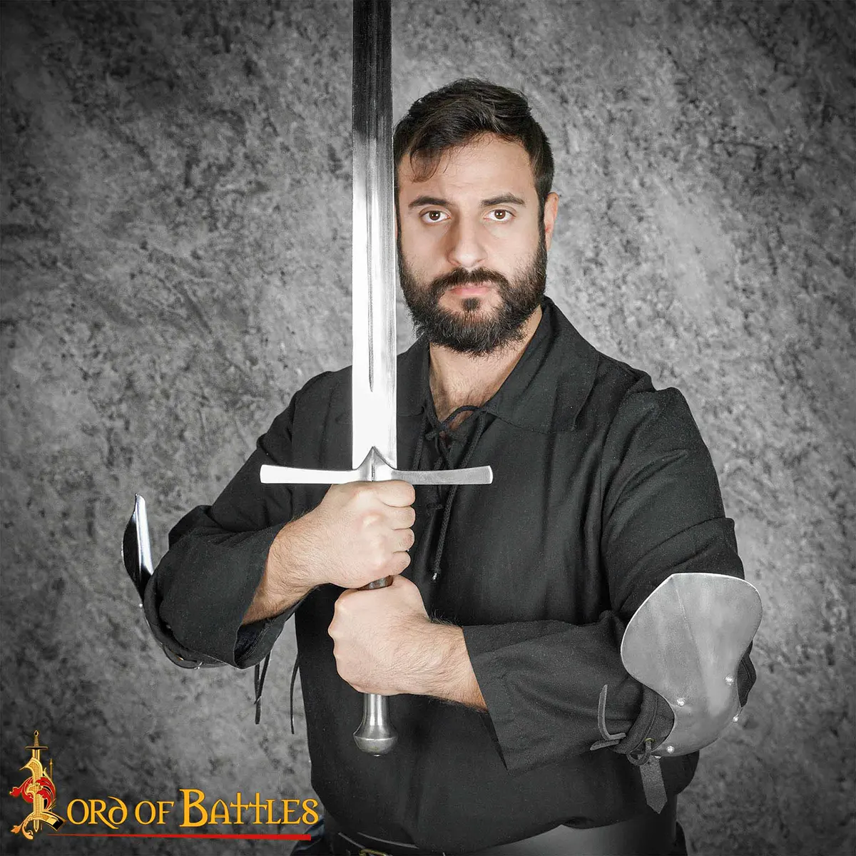 Medieval Knight Steel Couter with Padded Elbow - Image 4