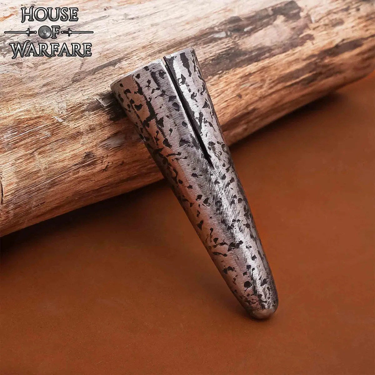 Hand Forged Spear Butt Cap - Image 4