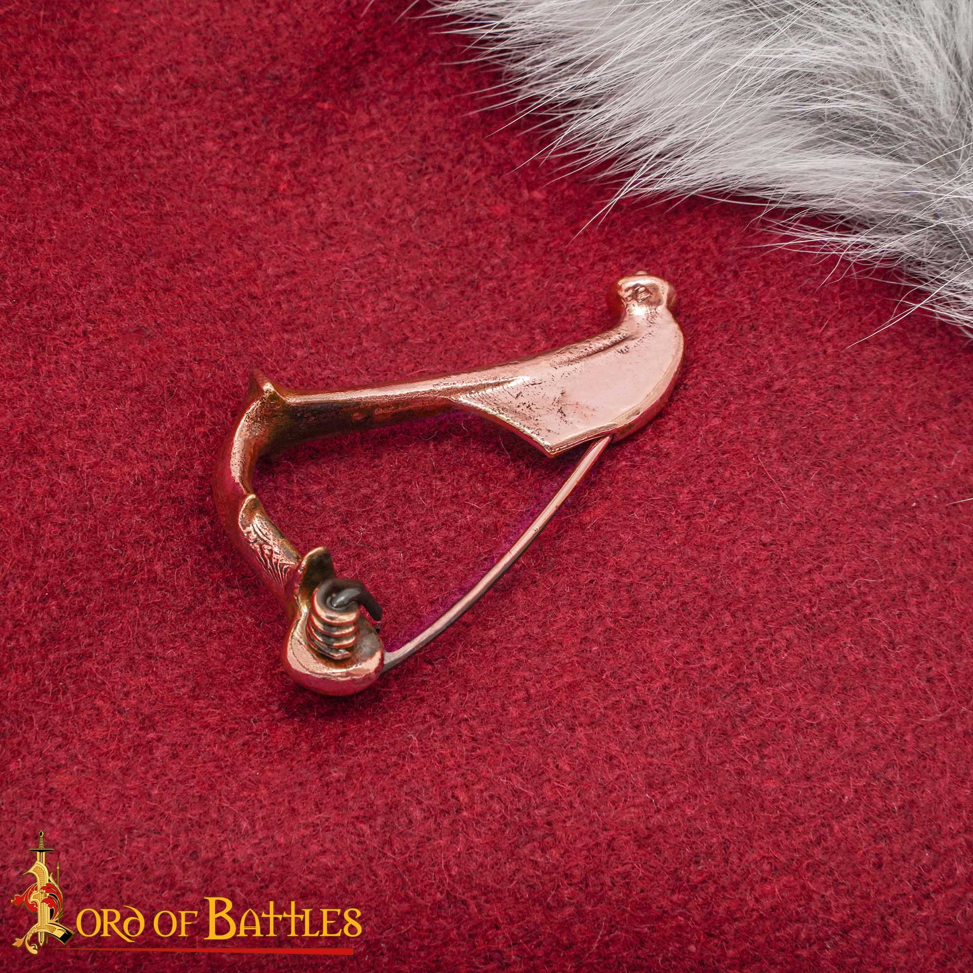 Late Roman Antique Bronze Crossbow Fibula Brooch-26463BZAT 5 fibula brooch