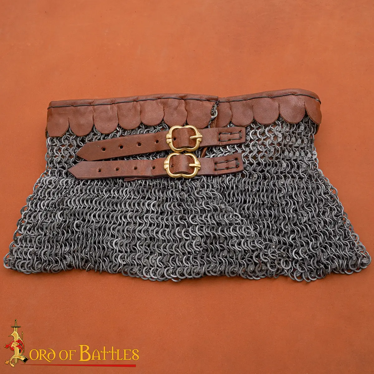 Chainmail Collar Round Ring Round Riveted With Alt Rings, 6mm 18G - Image 2