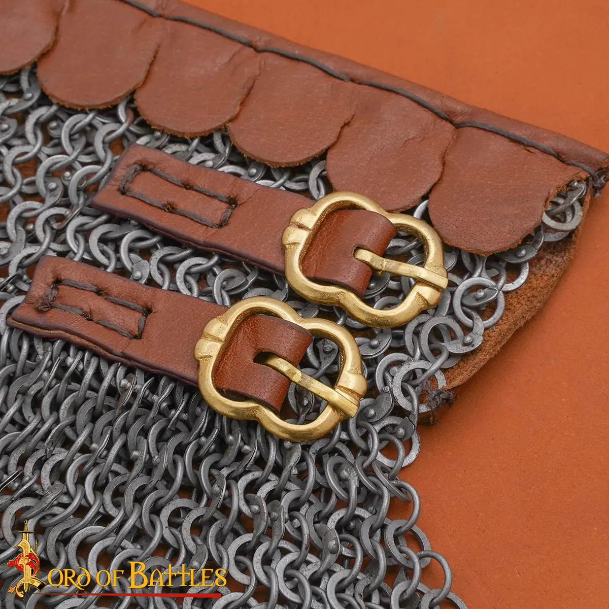 Chainmail Collar Round Ring Round Riveted With Alt Rings, 6mm 18G - Image 9