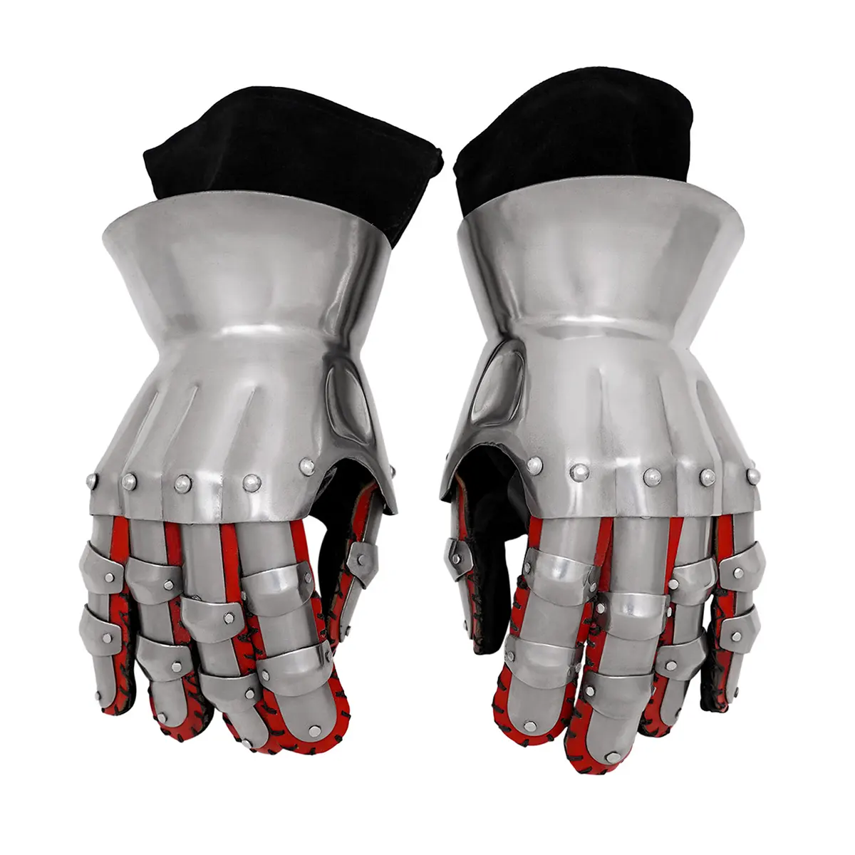 14th Century Hourglass Gauntlets, Articulated Knight’s Gloves – Gothic Armour