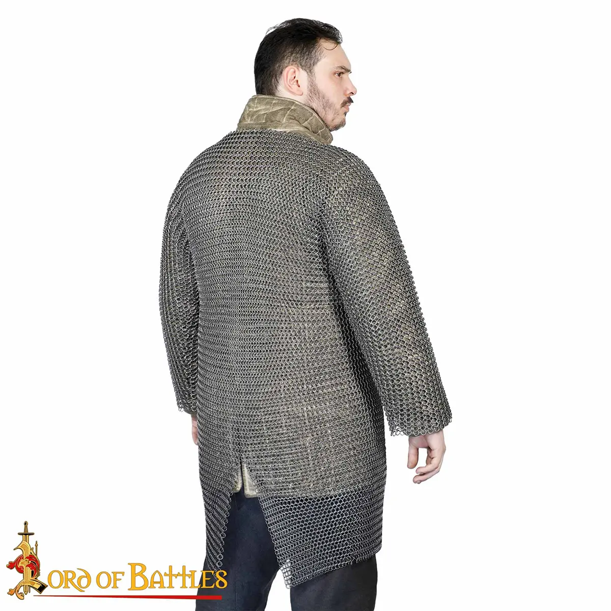 Medieval Chainmail Hauberk 9 mm 16 Gauge High Tensile Spring Butted - Image 6