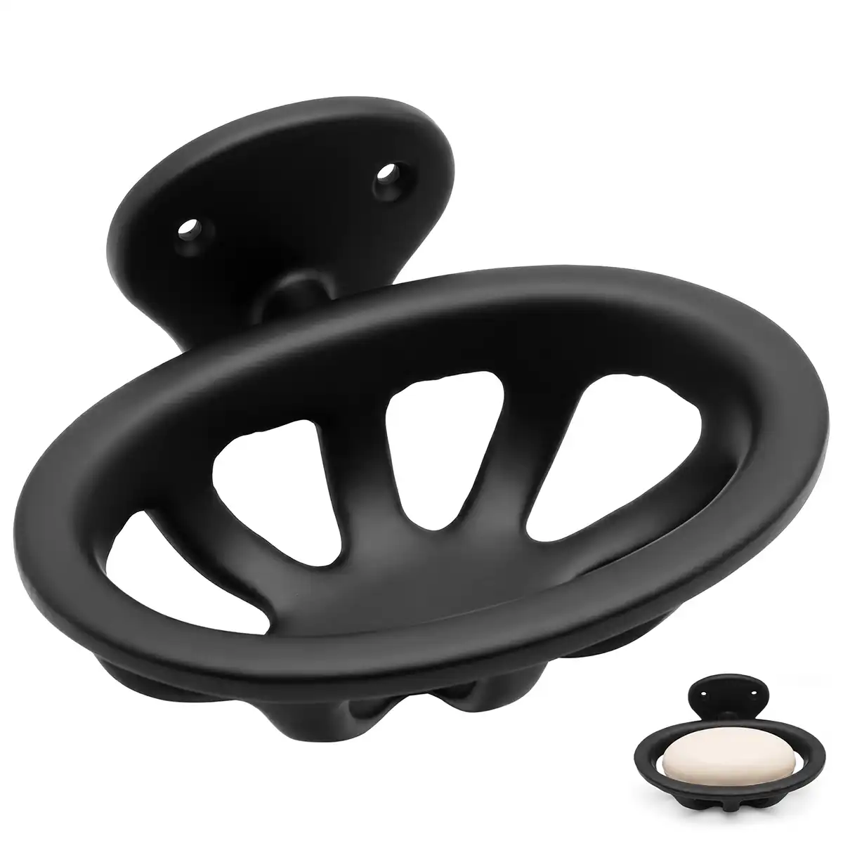 500309-Featured-Ai Cast Iron Oval Soap Dish