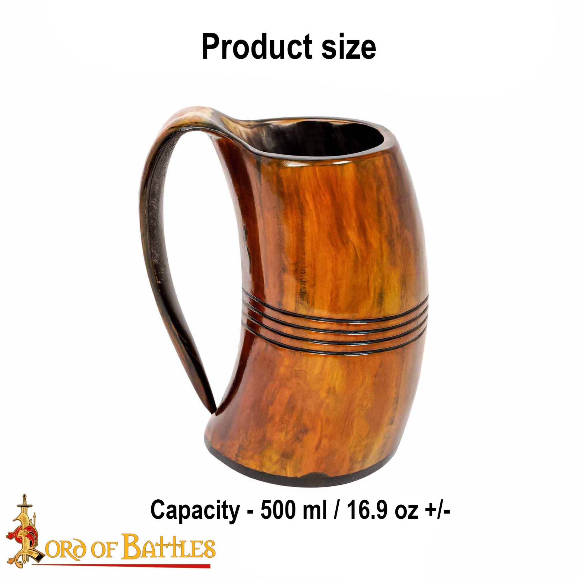 Viking Horn Tankard-4445 2 Viking Horn Tankard