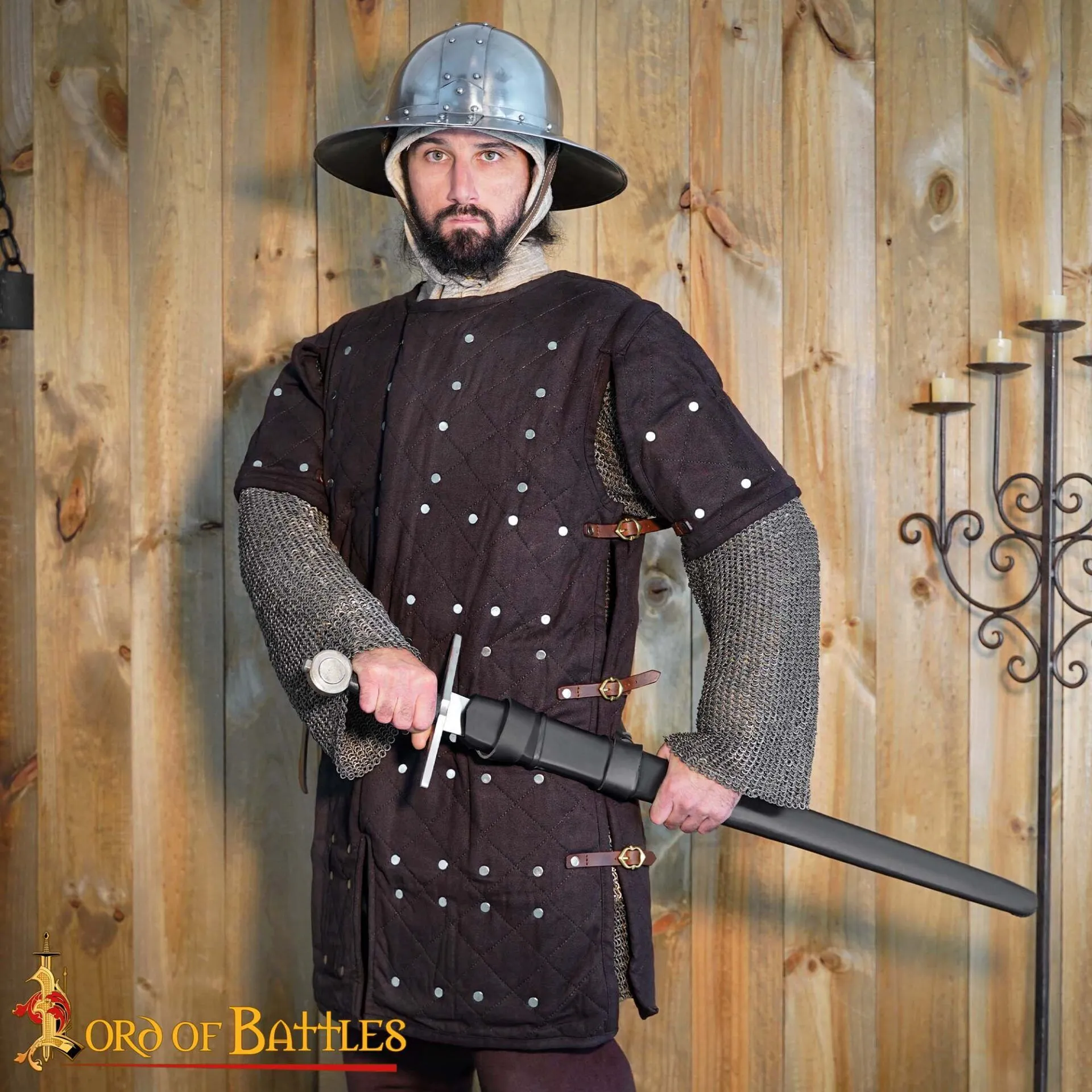 15th Century Medieval Brigandine Body Armour -7301BR 1 medieval brigandine