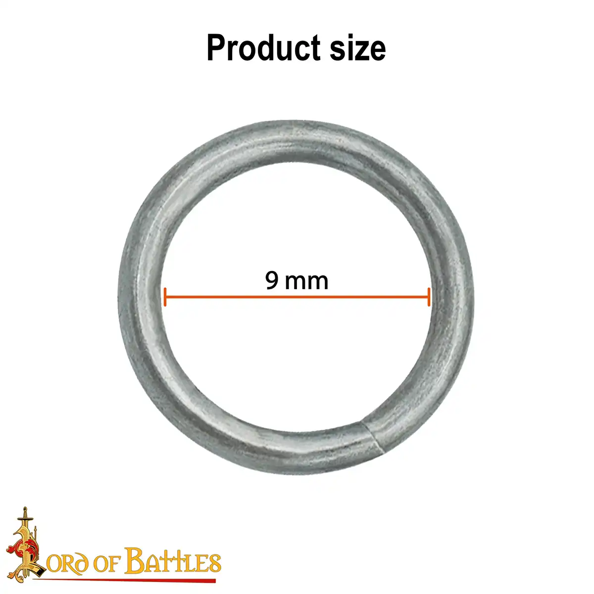 High Tensile Chainmail Rings 9 mm 16 gauge - Image 3