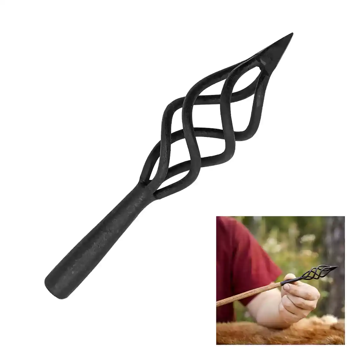 1206-Featured-1 Medieval Flaming Arrow head