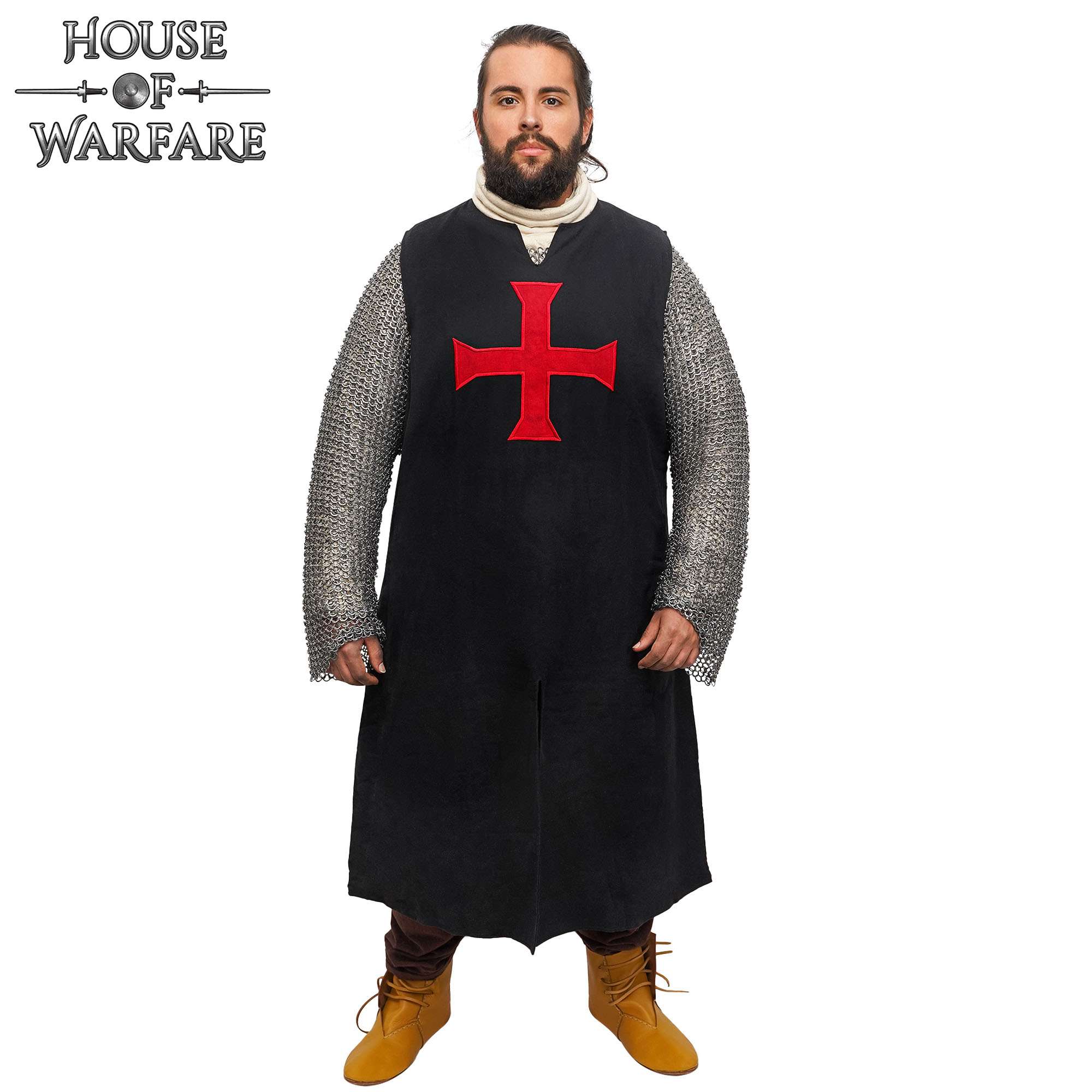 Sleeveless Knight Templar Tunic Recycled Cotton