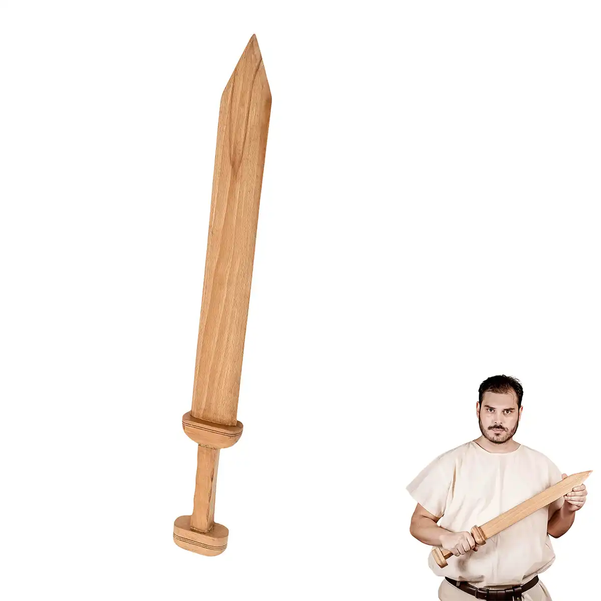 5706-HOW-Featured-1 Roman Wooden Gladius Sword