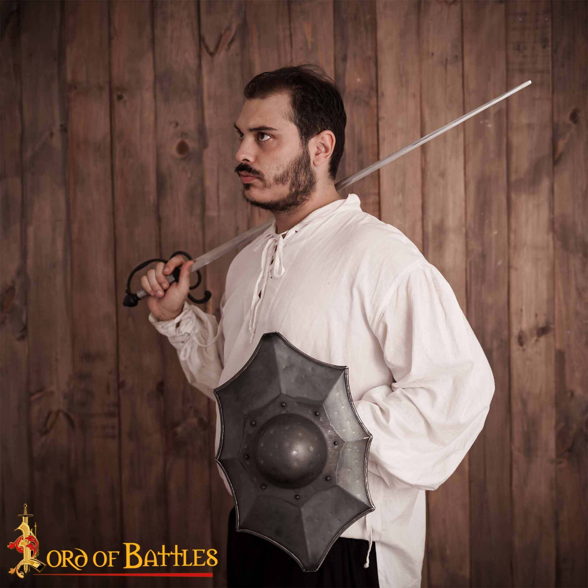 16th Century Renaissance Steel Buckler Shield-2133N 4 Talhoffer