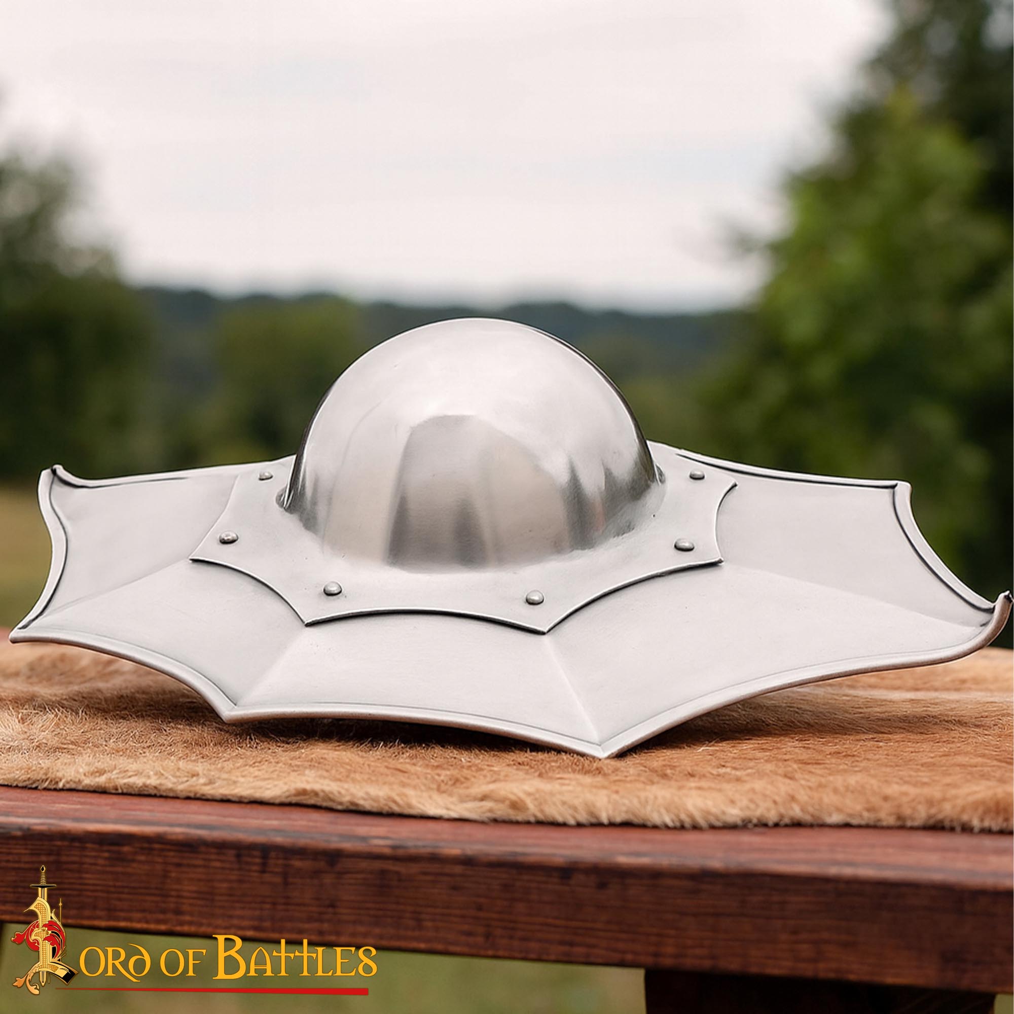 Medieval Talhoffer Buckler Shield - 2133P16 4 Talhoffer