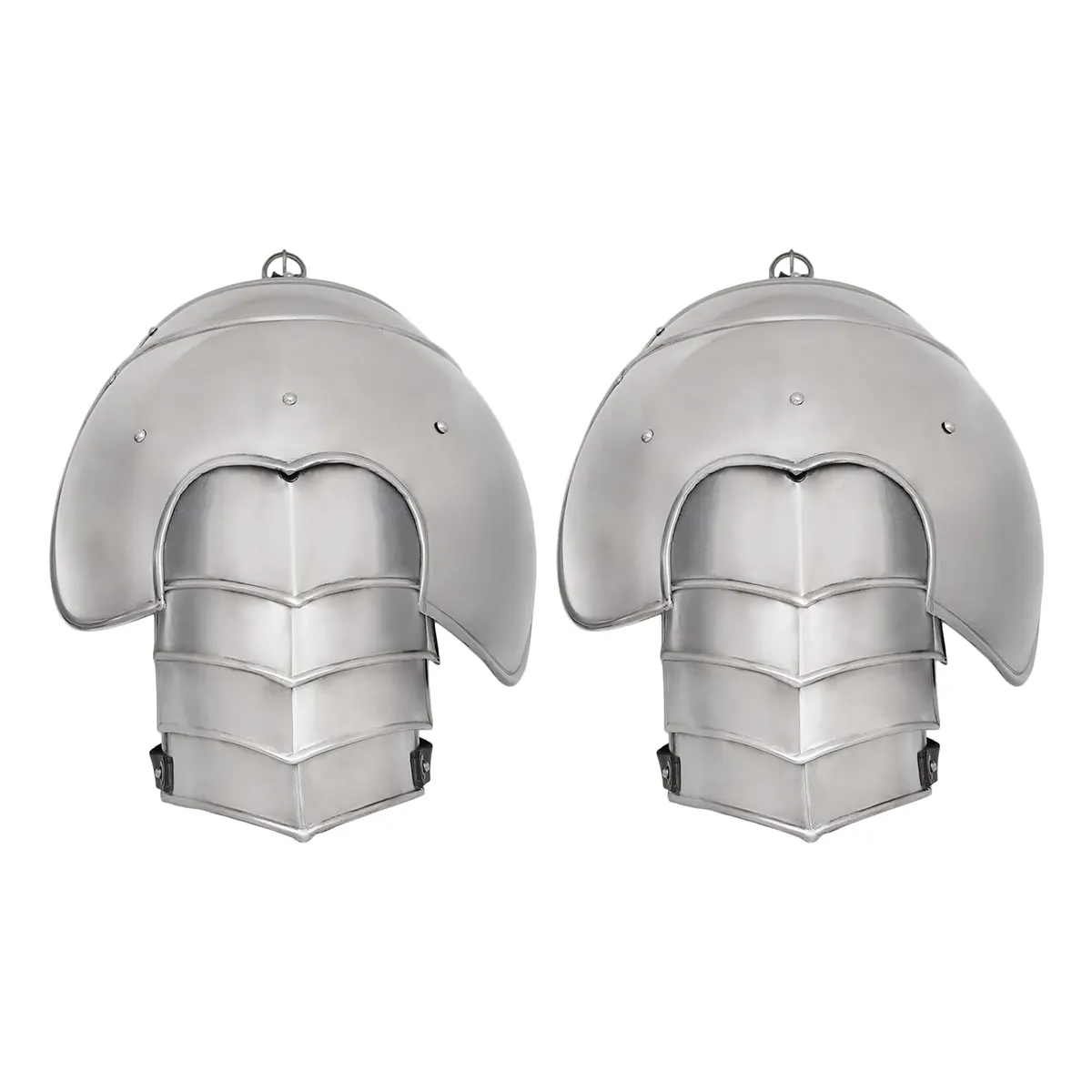 9211P-Featured Steel Pauldrons